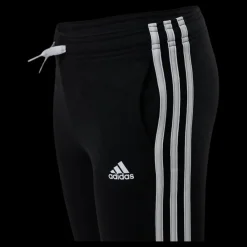 adidas Girls Essentials 3 Stripes Ft Pant Black / White Svart Hot