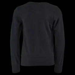 adidas Girls Essentials Big Logo Sweatshirt Black / White Svart Clearance