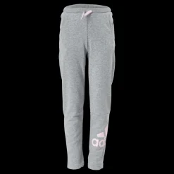 adidas Girls Essentials Big Logo Pant Medium Grey Heather / Clear Pink Grå Online