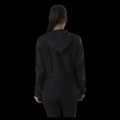 adidas Marathon Jacket Translucent Women Black / Black Svart New