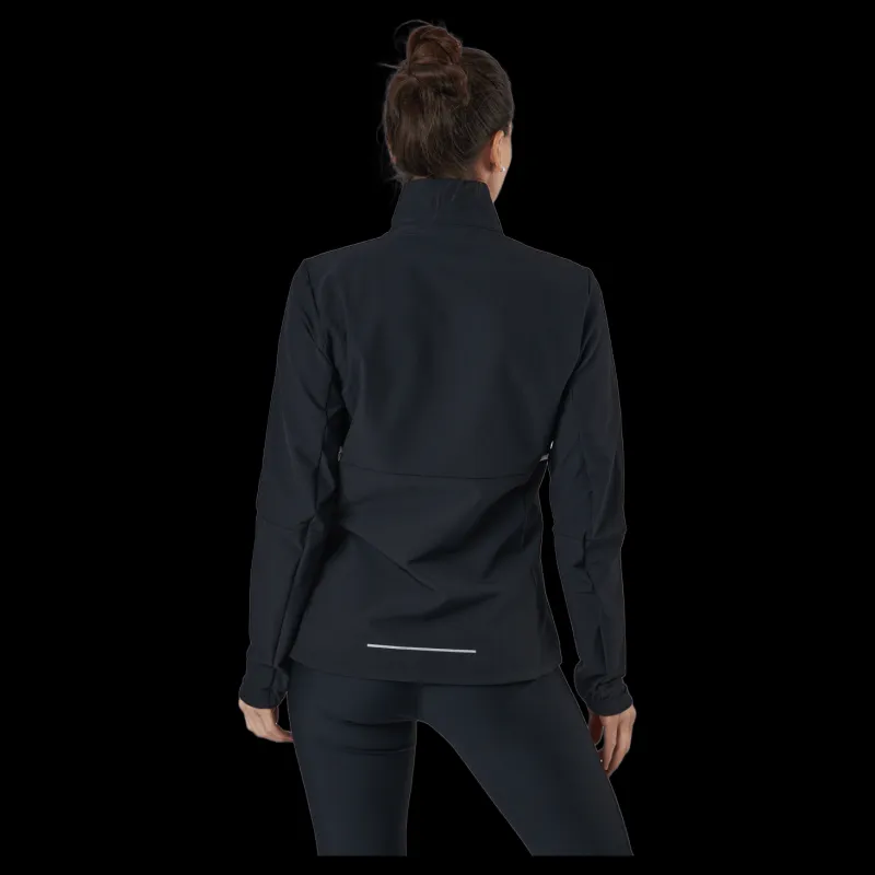 adidas Own The Run Soft Shell Jacket Women Black Svart Hot
