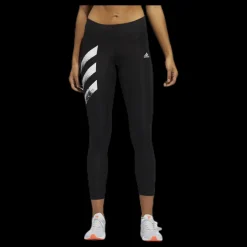 adidas Own The Run Tight Pb 3 Stripes Women Black Svart New