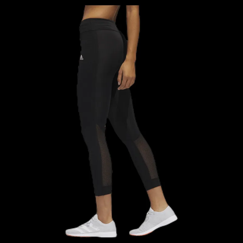adidas Own The Run Tight Pb 3 Stripes Women Black Svart New