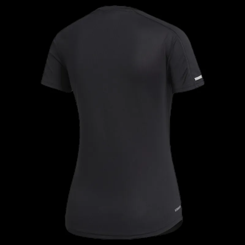 adidas Run It Short Sleeve Tee Women Black Svart Outlet