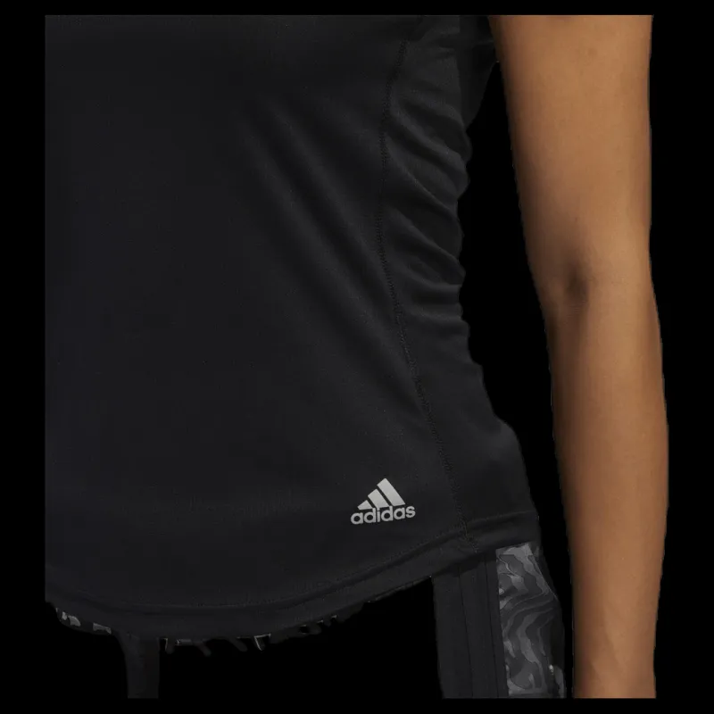 adidas Run It Short Sleeve Tee Women Black Svart Outlet
