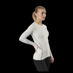 adidas Runner Long Sleeve Tee Women Alumina Vit Sale