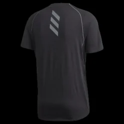 adidas Runner Tee Men Black Svart New