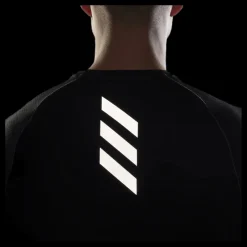 adidas Runner Tee Men Black Svart New