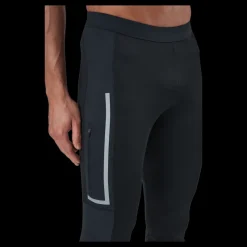 adidas Saturday Warm Running Leggings Men Black Svart Discount