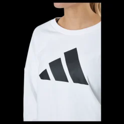 adidas Sportswear Three Bar Sweatshirt White Vit