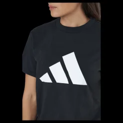 Online adidas Sportswear Three Bar T-Shirt Black Svart