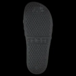 adidas Adilette Aqua Slides Kids Core Black / Cloud White / Core Black Grå Outlet