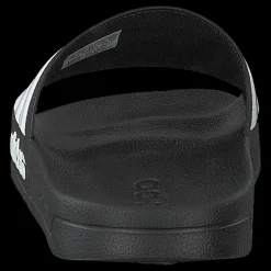 adidas Adilette Cloudfoam Slides Core Black / Cloud White / Core Black Grå Online
