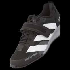 Discount adidas Adipower Weightlifting 3 Shoes Core Black / Cloud White / Grey Three Svart