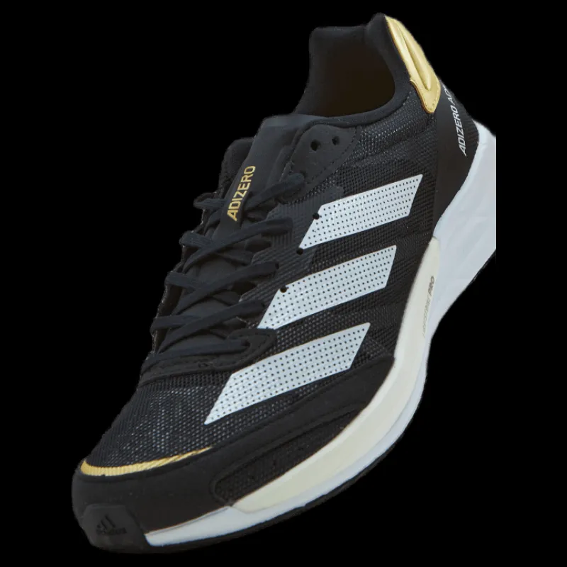 adidas Adizero Adios 6 Shoes Core Black / Cloud White / Wonder White Svart Discount