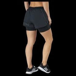 Hot adidas Adizero 2In1 Short Women Black Svart