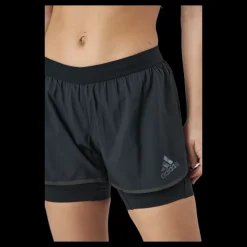 Hot adidas Adizero 2In1 Short Women Black Svart