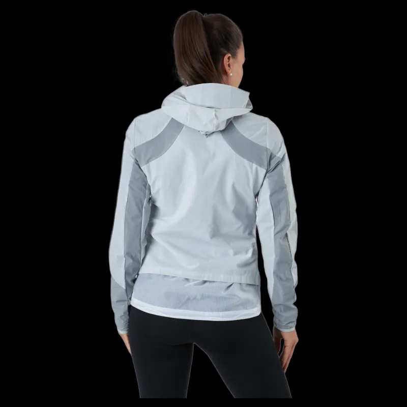 Discount adidas Adizero Marathon Jacket Women White / Grey Vit