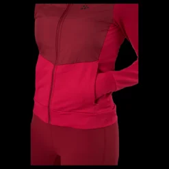 Clearance Craft Adv Charge Jersey Hood Jacket Rhubarb-machine Röd