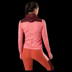 Craft ADV Charge Jersey Hood Jkt Pink/Red Rosa och Röd Best