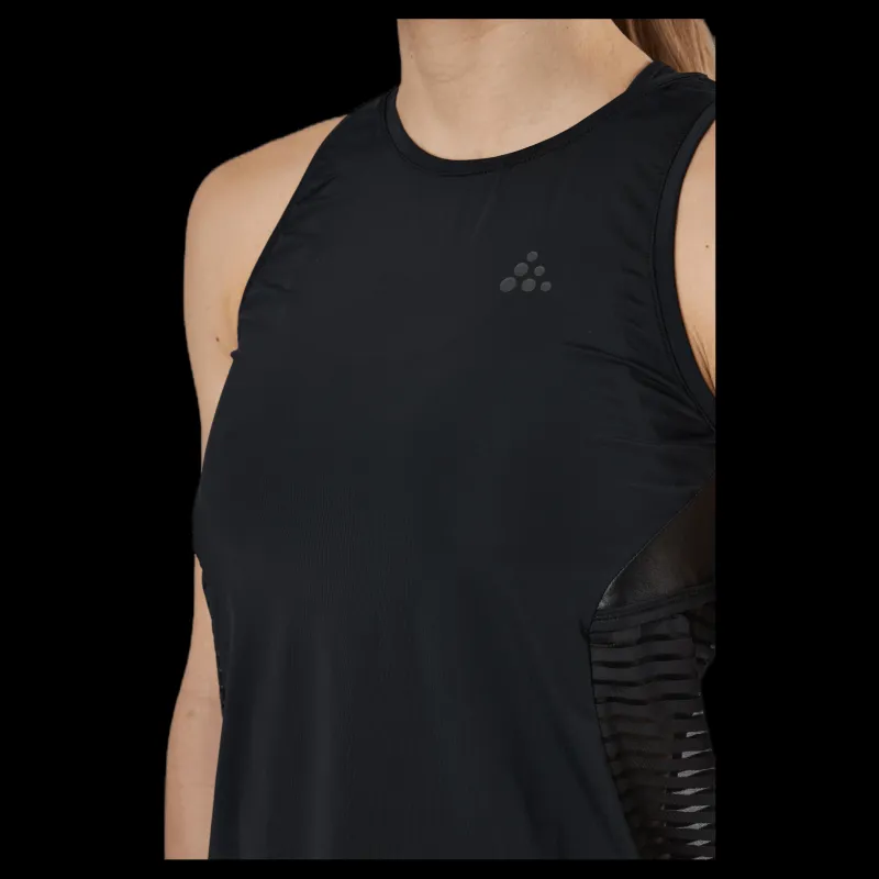 Craft ADV Charge Shiny Singlet Black Svart Outlet