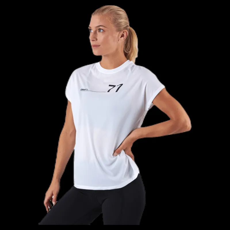Craft Adv Charge SS Tee White Vit Clearance