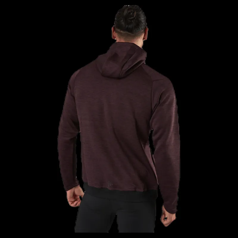 Craft ADV Charge Zip Hood Jkt Brown Brun Discount
