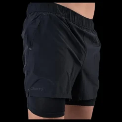 Craft ADV Essence 2-In-1 Stretch Shorts Black Svart Hot
