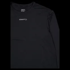 Craft Adv Essence Ls Tee 2 M Black Svart