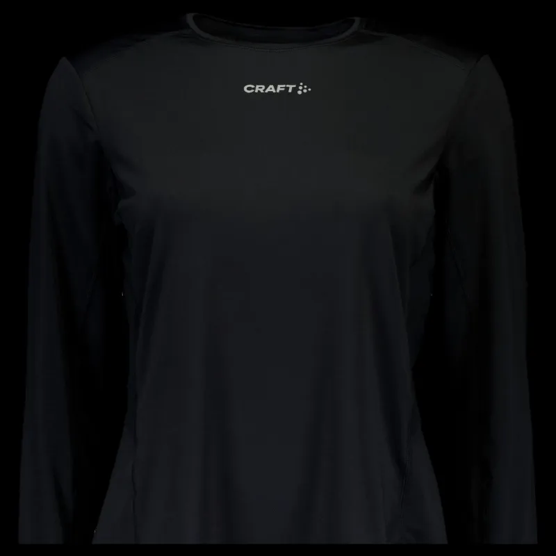 Sale Craft Adv Essence Ls Tee 2 W Black Svart