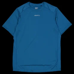 Craft Adv Essence Ss Tee 2 M Alfa Blå Best