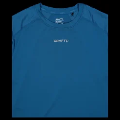 Craft Adv Essence Ss Tee 2 M Alfa Blå Best