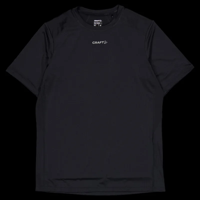 Craft Adv Essence Ss Tee 2 M Black Svart Hot