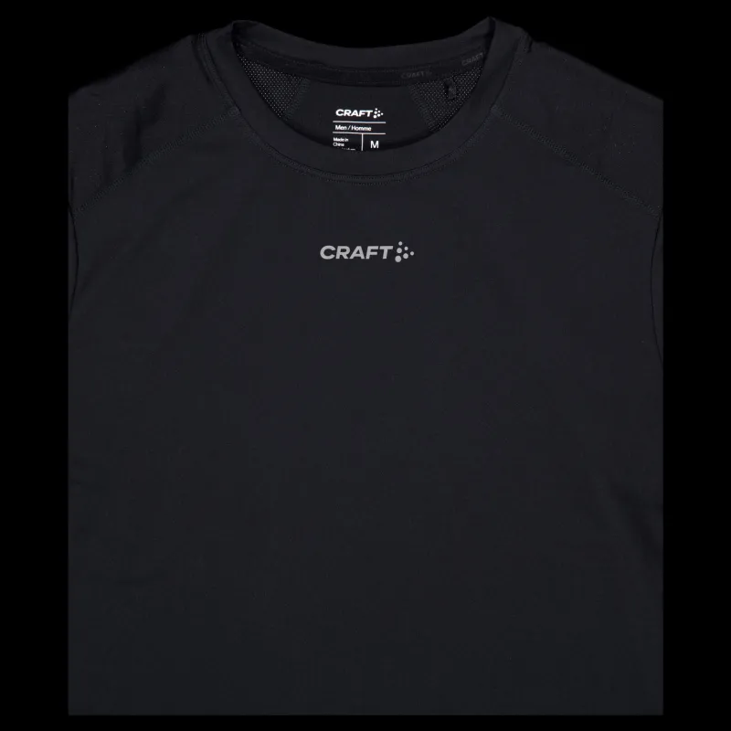 Craft Adv Essence Ss Tee 2 M Black Svart Hot