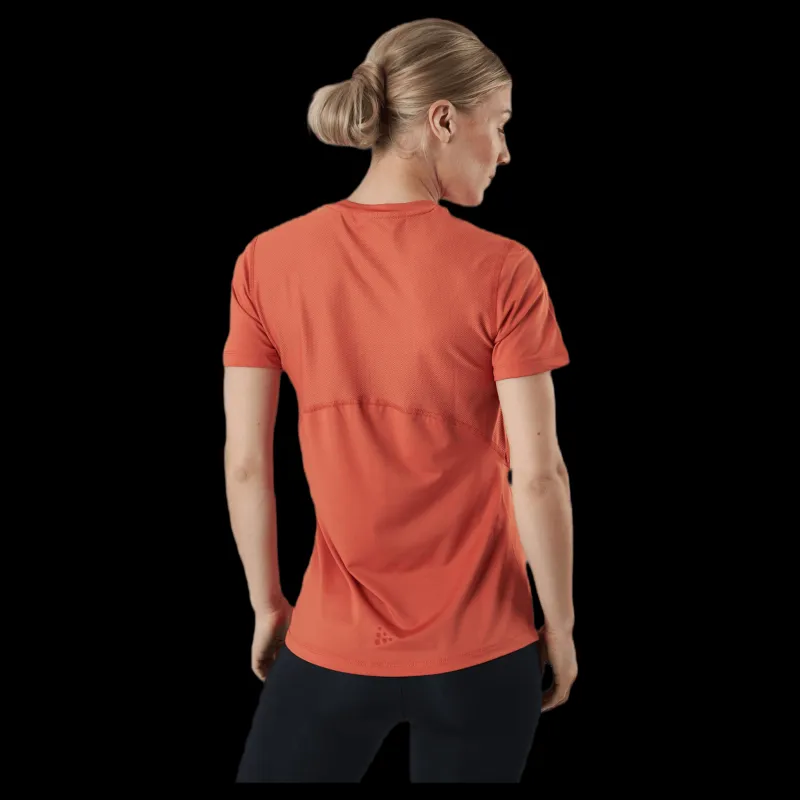 Craft ADV Essence SS Tee Orange New