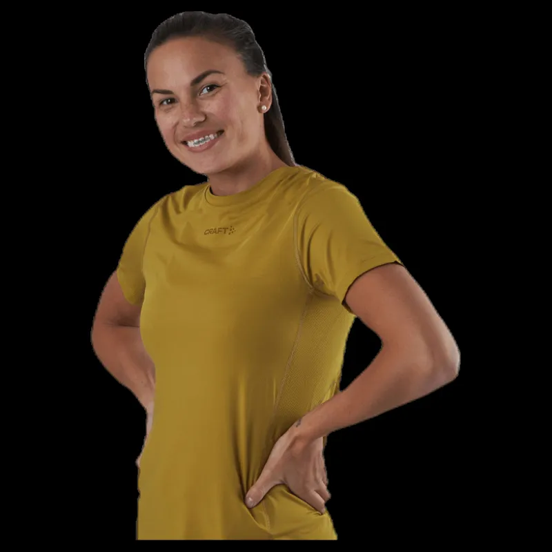 Outlet Craft ADV Essence SS Tee Yellow Gul