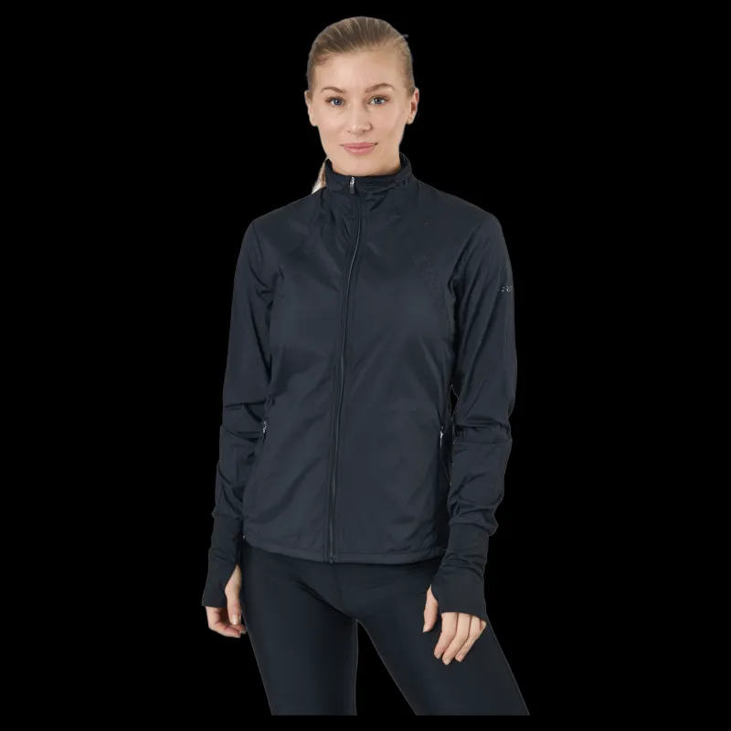Craft Adv Essence Wind Jacket W Black Blå Best