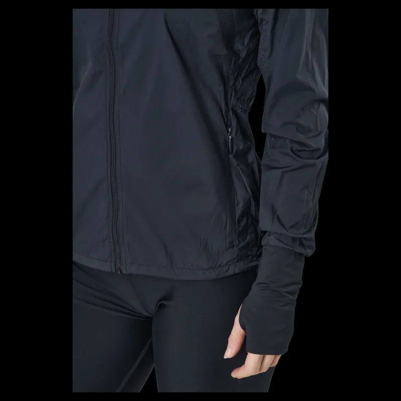 Craft Adv Essence Wind Jacket W Black Blå Best
