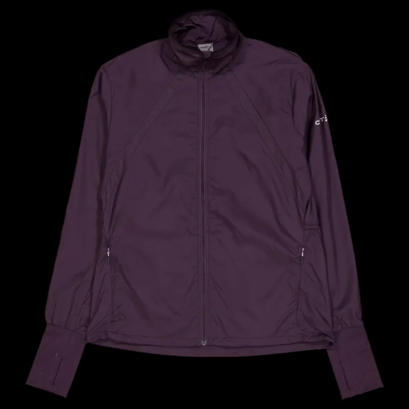 Sale Craft Adv Essence Wind Jacket W Dk Plum Lila