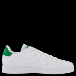 Sale adidas Advantage Lifestyle Court Lace Shoes Cloud White / Green / Core Black Vit