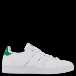 Outlet adidas Advantage Shoes Cloud White / Cloud White / Green Vit