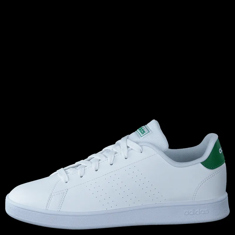 Best adidas Advantage Shoes Cloud White / Green / Grey Two Vit