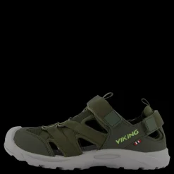 Hot Viking Adventure Sandal 2v Pine/olive Grön