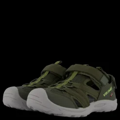 Hot Viking Adventure Sandal 2v Pine/olive Grön