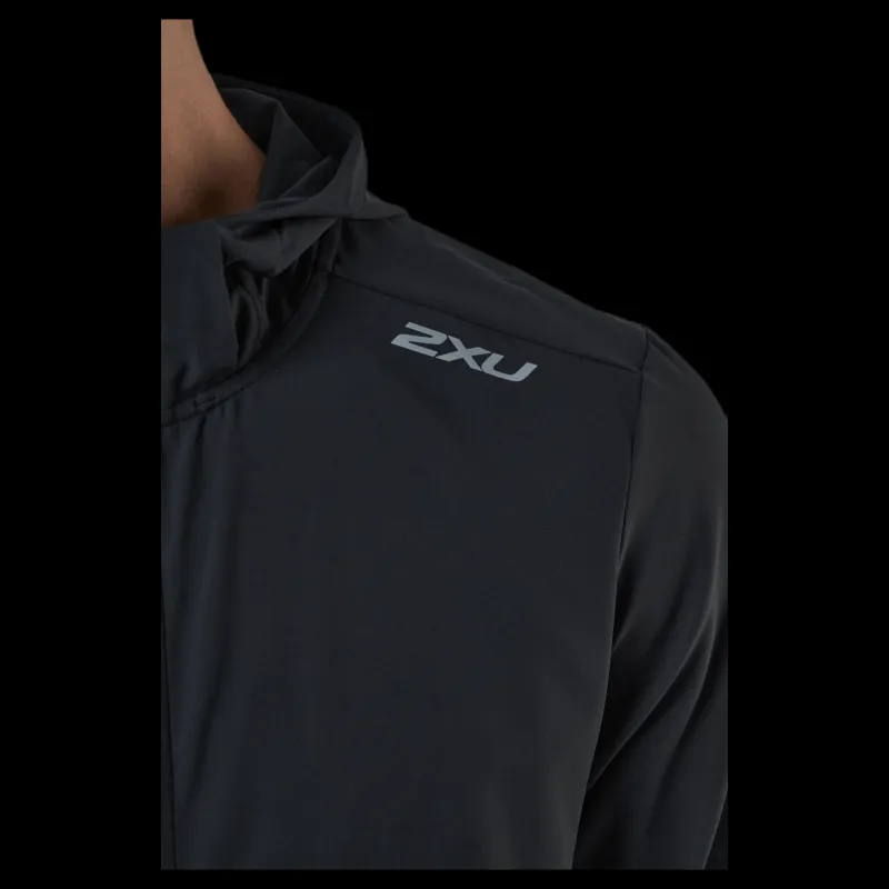 Discount 2XU Aero Jacket Black/Silver Svart och Silver
