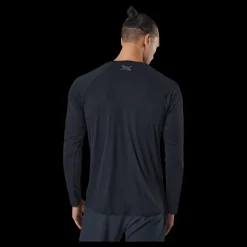 Outlet 2XU Aero L/s Black/silver Reflective Blå