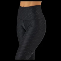 2XU Aero Reflect Hi-rise Comptigh Tty Script/black Reflective Svart
