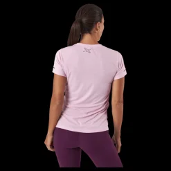 Discount 2XU Aero Tee Cameo/black Reflective Svart
