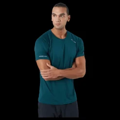 Best 2XU Aero Tee Deep Jade/silver Reflective Turkos