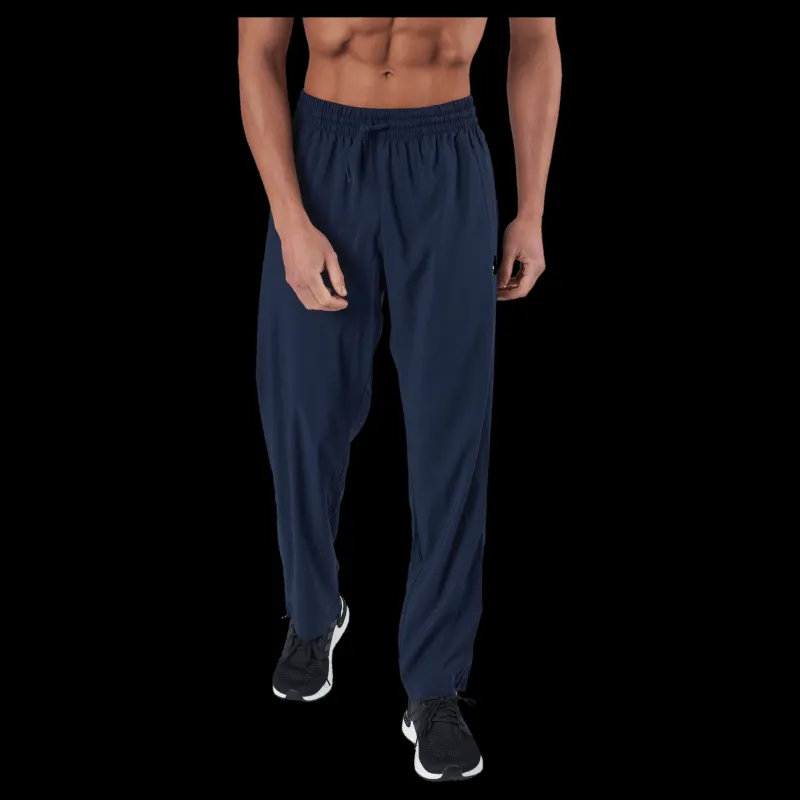 Online adidas AEROREADY Essentials Stanford Open Hem Embroidered Small Logo Tracksuit Bottoms Legend Ink Blå